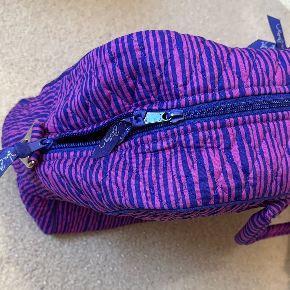 Vera Bradley Purple and Pink Women's Travel Bag - Picture 3 of 8